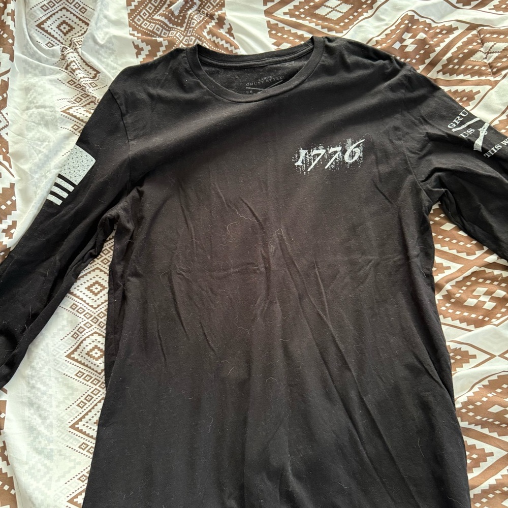 Grunt Style Black Long Sleeve Tee